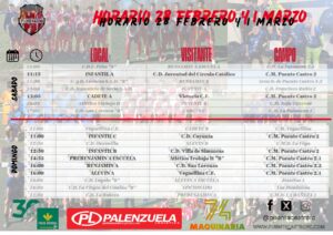 Previa | 28 de febrero y 1 de marzo