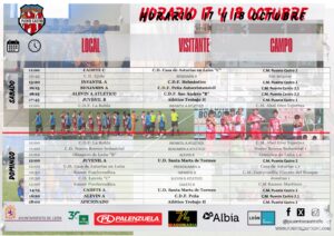 Previa y Horarios CD Puente Castro FC | Fin de Semana 17-18 Octubre