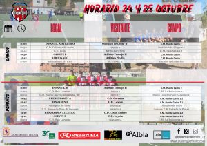 Previa CD Puente Castro FC: Horarios y partidos de la jornada del 24 y 25 de octubre